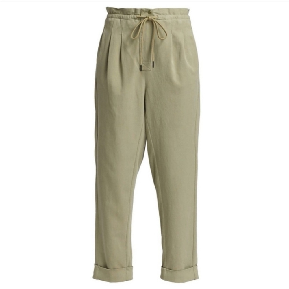 Alice + Olivia High Rise Olive Green Jogger Track Pants XS - Picture 3 of 9